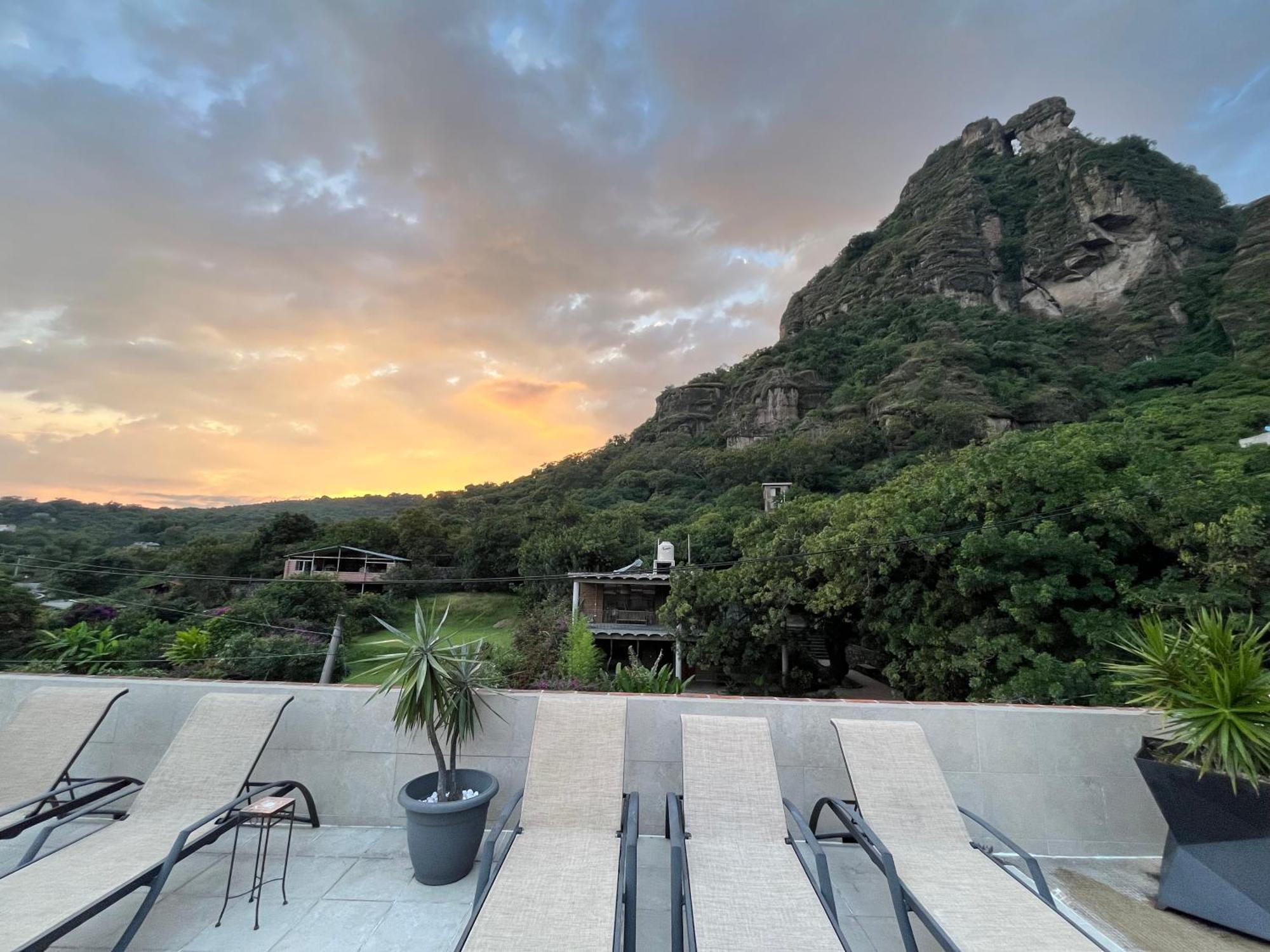 Hotel Hacienda Ventana Del Cielo Tepoztlán Exteriör bild