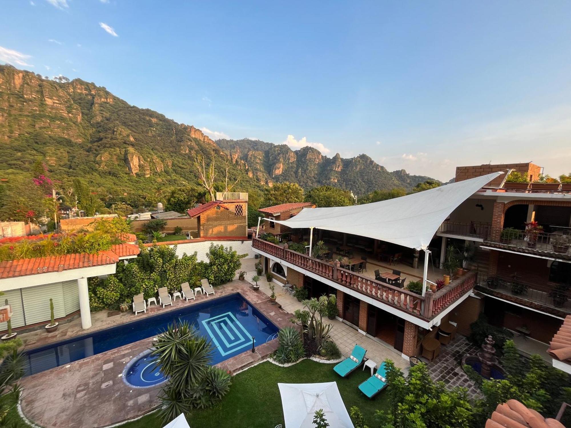 Hotel Hacienda Ventana Del Cielo Tepoztlán Exteriör bild